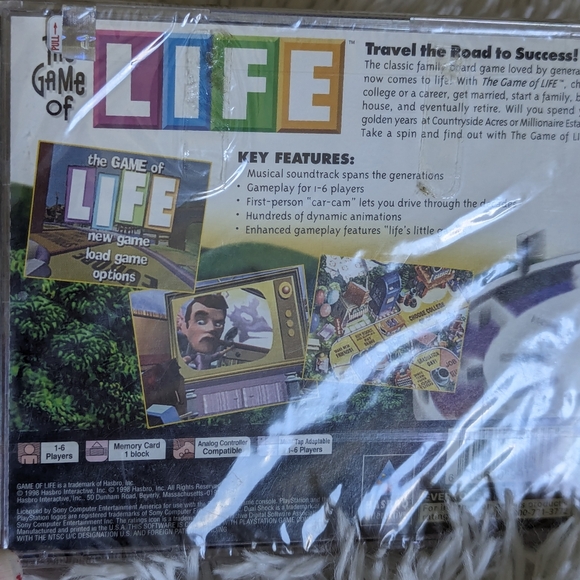 PlayStation 1 the game of life video game sealed - Picture 2 of 4